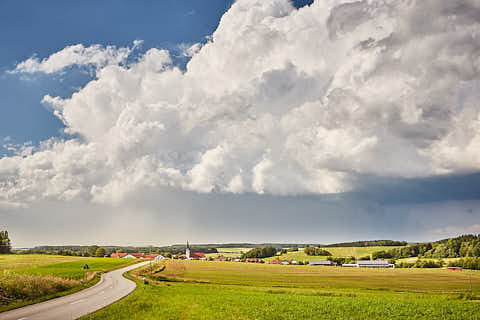 Gemeinde Reischach Landkreis Altötting Arbing Wolken (Dirschl Johann) Deutschland AÖ
